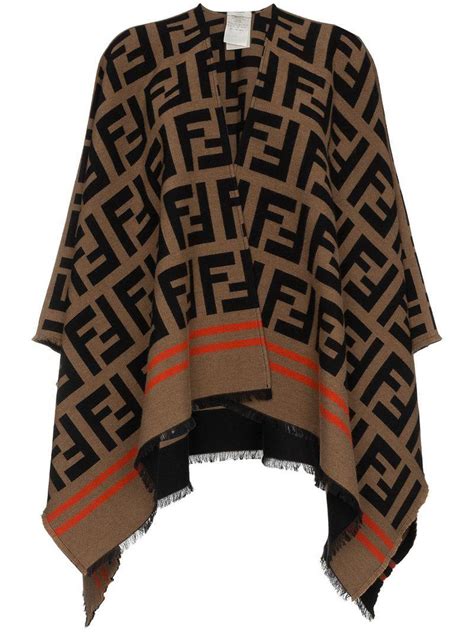 fendi shawl price|fendi poncho women's.